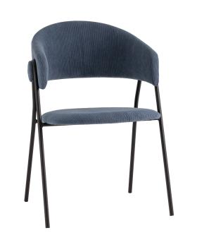 Вельвет пыльно-синий