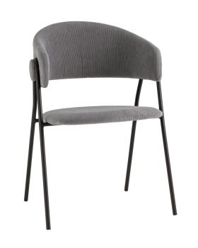 Вельвет серый