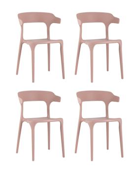 Пластик пыльно-розовый