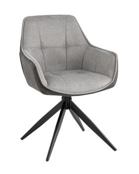 Серый спинка экокожа