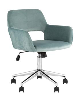 Велюр, серо-зеленый