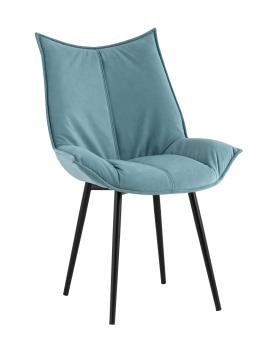 Велюр пыльно-голубой