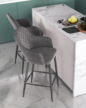 Стул полубарный STOOL GROUP Венера диамант