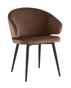 Велюр коричневый