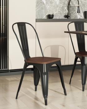 Стул STOOL GROUP TOLIX WOOD