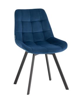 Велюр синий