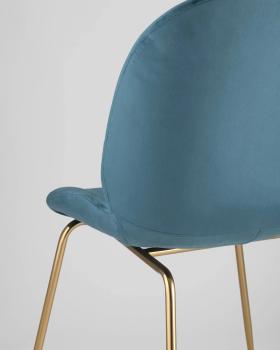 Стул STOOL GROUP Beetle (золотые ножки)