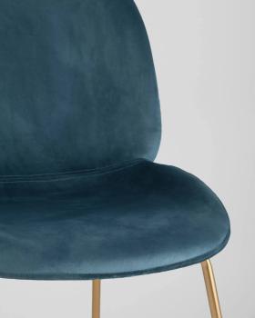 Стул STOOL GROUP Beetle (золотые ножки)