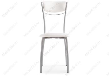 Стул на металлокаркасе Goki с мягкой спинкой светлый мусс (Р)