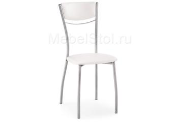 Стул на металлокаркасе Goki с мягкой спинкой светлый мусс (Р)