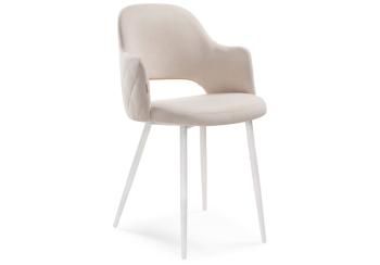 Стул на металлокаркасе Woodville Гутрид прошивка ромбы сзади