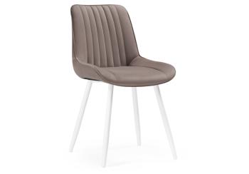 латте (velutto 08)/белый каркас