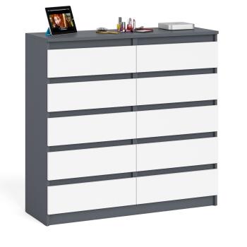 Графит/Белый