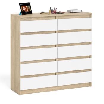 Дуб Сонома/Белый