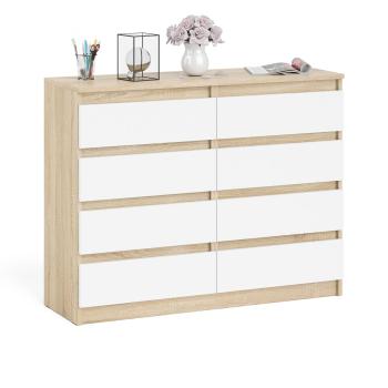 Дуб Сонома/Белый