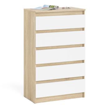 Дуб Сонома/Белый