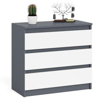 Графит/Белый