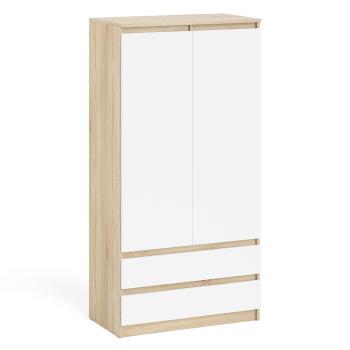 Дуб Сонома/Белый