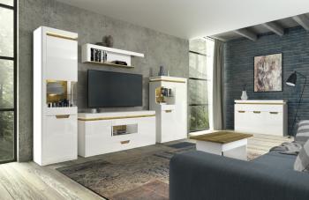 Шкаф с витриной Анрэкс 1V1D P TORINO