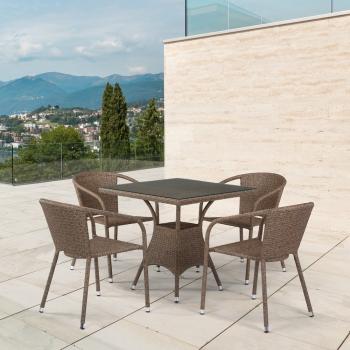 Комплект мебели Афина T197BT/Y137C-W56 4Pcs