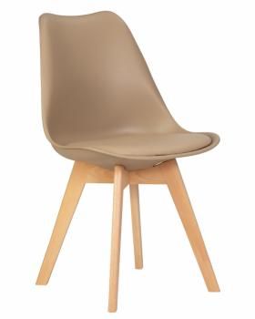 ножки светлый бук, цвет сиденья бежевый (GR-03)