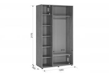 Шкаф 3-створчатый Мебельсон Зара 2