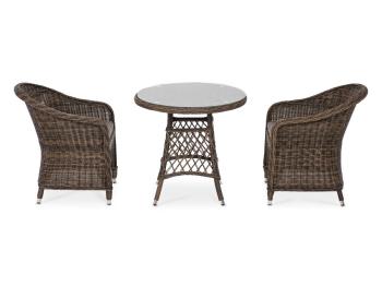 Обеденная группа плетеная 4sis Эспрессо–80 R