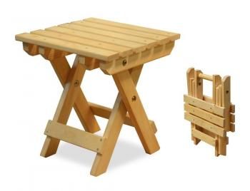 Табурет складной КемпингГрупп ФИЕСТА НЕОКРАШ