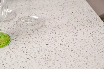 Обеденный стол из тика Joygarden TALARA 200 см с керамической столешницей