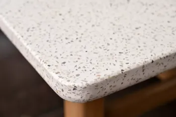 Обеденный стол из тика Joygarden TALARA 200 см с керамической столешницей