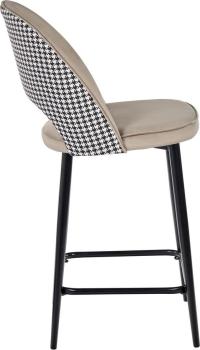 Стул полубарный BRADEXHOME Leo с поворотным механизмом