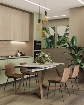 Стол обеденный STOOL GROUP Артизан раскладной 140-200*90