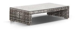 Журнальный столик из искусственного ротанга 4sis Тито