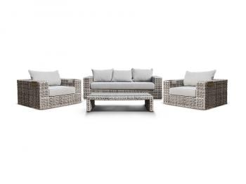 Лаунж-зона плетеная из искусственного ротанга 4sis