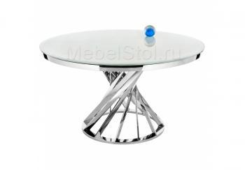 Стол стеклянный Woodville Twist