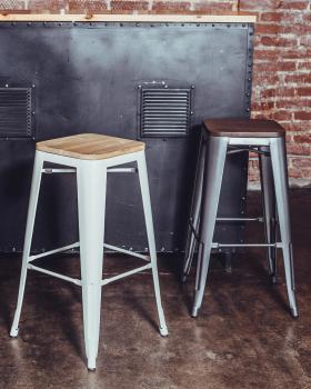 Стул барный STOOL GROUP TOLIX WOOD