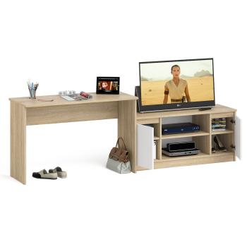 Стол письменный СВК Мори МСП1200.1 + Тумба МТВ1200.1