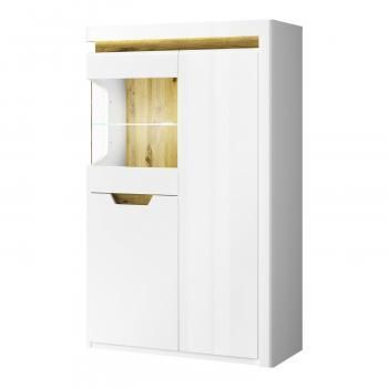 Шкаф с витриной Анрэкс 1V2D P TORINO