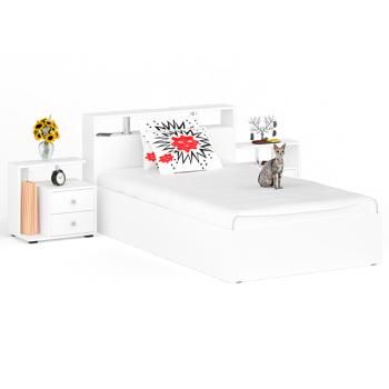 Кровать СВК Камелия 1200 + две тумбы