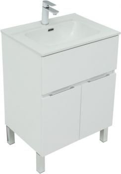 Тумба под раковину AQUANET Алвита New 60 (1 ящик, 2 дверцы)