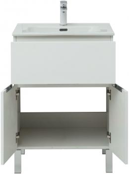 Тумба под раковину AQUANET Алвита New 60 (1 ящик, 2 дверцы)