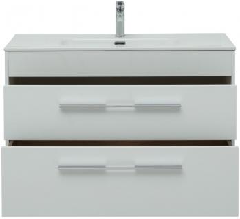 Тумба под раковину AQUANET Августа 100 (ручка хром)