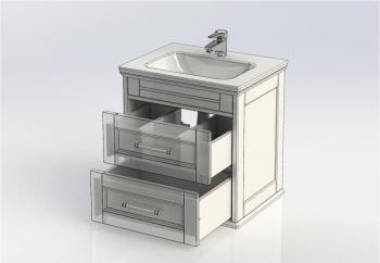 Тумба под раковину AQUANET Бостон М 60