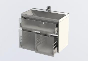 Тумба под раковину AQUANET Латина 80