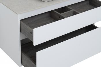 Тумба под раковину AQUANET Nova Lite 100 (2 ящик)