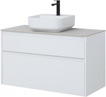 Тумба под раковину AQUANET Nova Lite 100 (2 ящик)