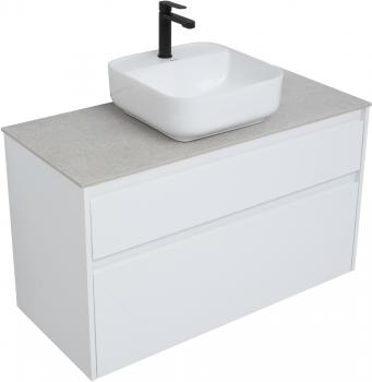 Тумба под раковину AQUANET Nova Lite 100 (2 ящик)