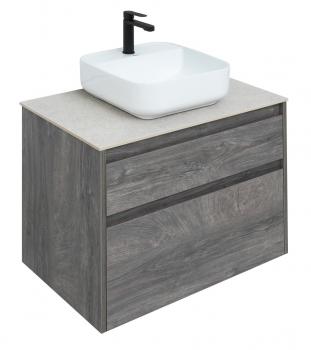 Тумба под раковину AQUANET Nova Lite 75 (2 ящик)