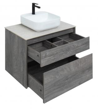 Тумба под раковину AQUANET Nova Lite 75 (2 ящик)