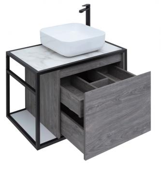 Тумба под раковину AQUANET Nova Lite Loft 75 R